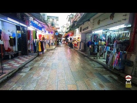实拍广州很有名的状元坊，太冷清了，看不到几个人