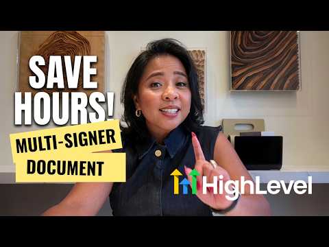HighLevel's New Multi-Signer Docs: Save Hours on Contracts!