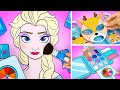 Cómo hacer una caja de belleza de papel para Elsa | ¡Divertido cambio de imagen DIY!