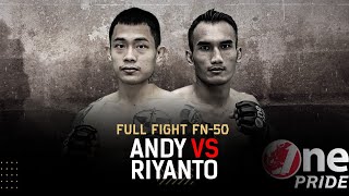 Tersulut Emosi! 🔥 Andy Setia Negara vs Riyanto | Full Fight One Pride MMA FN 50