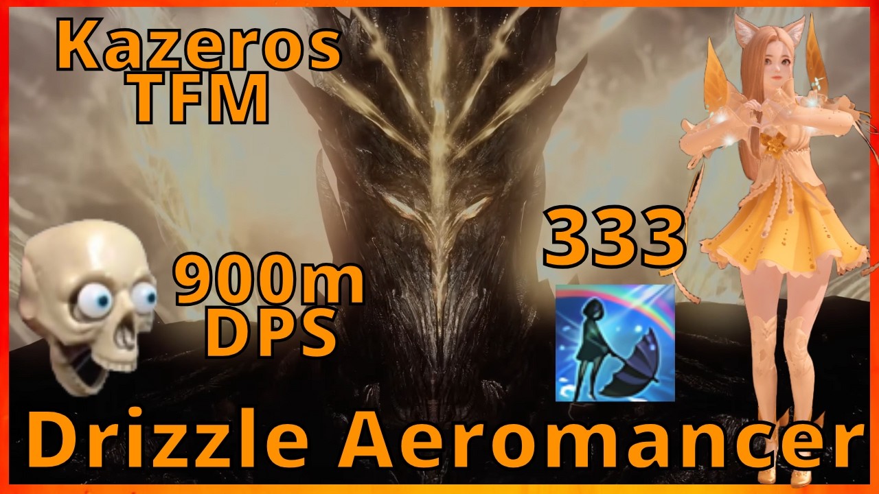 Lost Ark | Drizzle Aeromancer Kazeros TFM Speedrun