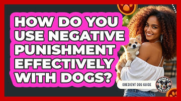 How Do You Use Negative Punishment Effectively With Dogs? - Obedient Dog Guide