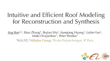 [SIGGRAPH Asia 2021] Intuitive and Efficient Roof Modeling for Reconstruction and Synthesis
