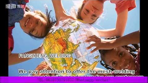 full automatic wire mesh welding machine for fence or construction