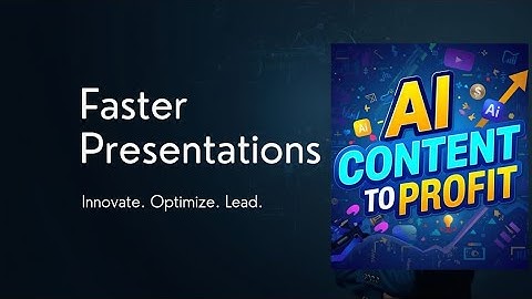 Ai advantage Use This AI Tool to Create Business Presentations 10X Faster!