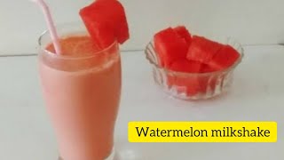 Watermelon Milkshake Recipewatermelon Juicewatermelon Smoothiec4 Creative World