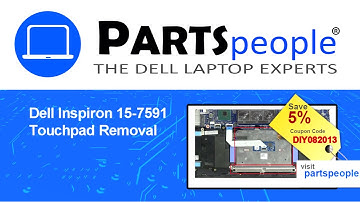 Dell Inspiron 15-7591 (P83F001) Touchpad How-To Video Tutorial