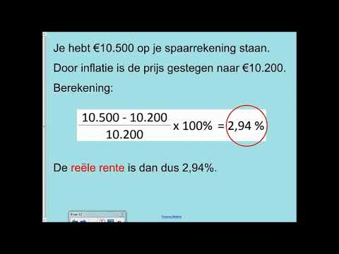 Video: Hoe De Rente Op De Herfinancieringsrente Berekenen?