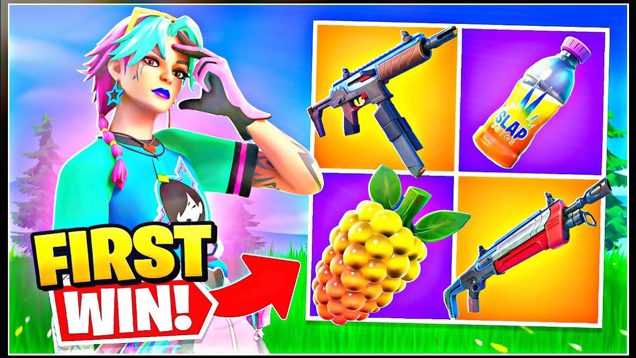 My First Win of Fortnite Chapter 4 S1 - New Battle Pass - YouTube