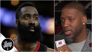 'Take over the game!': Tracy McGrady frustrated by James Harden's play in Game 5 | The Jump