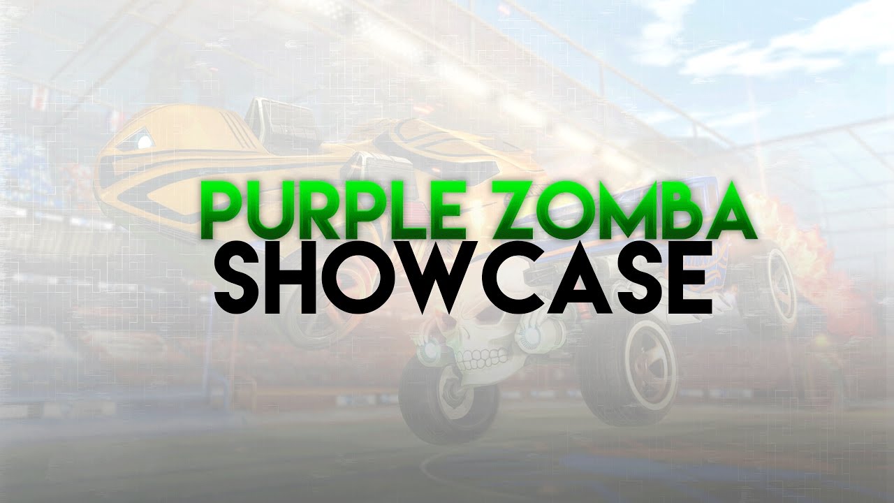 Purple Zomba Showcase | Rocket League