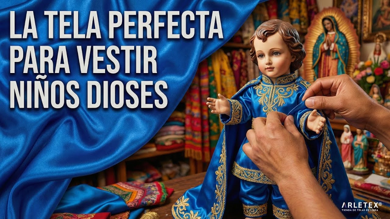 La tela perfecta para vestir niños dioses | Raso satin