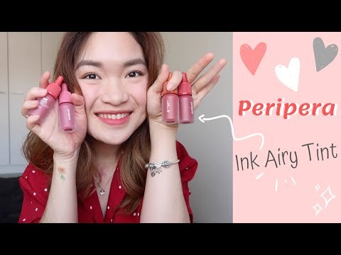 Son Ink Màu 24 - | SWATCH + REVIEW | PERIPERA Ink Airy Tint ♡ Rosie Pham