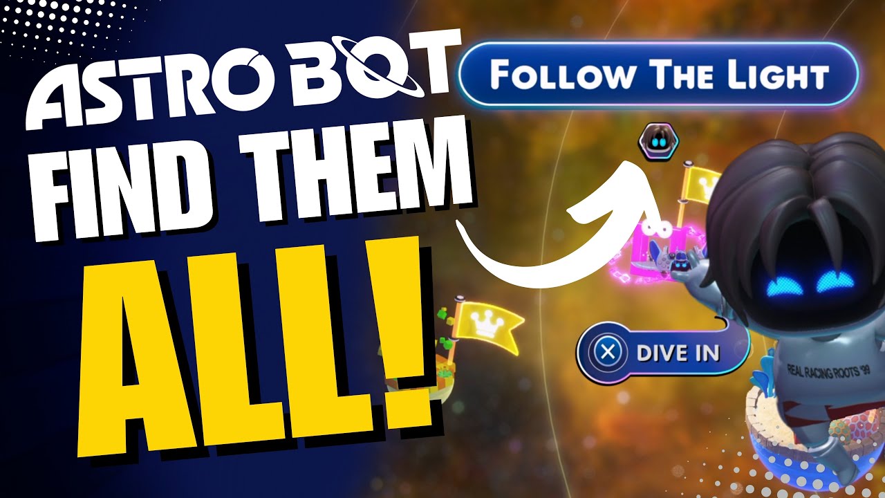 🤖 Beat The Challenge! - Astro Bot Follow The Light Guide