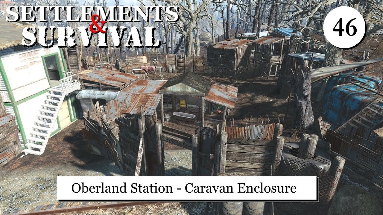 Settlements and Survival - Oberland Station - Caravan Enclosure