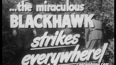 1952 BLACKHAWK - Trailer - Serial - Kirk Alyn, Car...