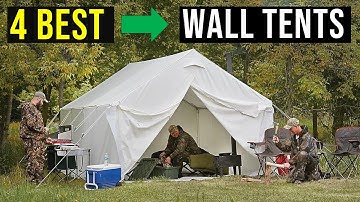 ✅The Best Wall Tents in 2024 - Best 4: Wall Tents Buying Guide in 2023 {Reviews}