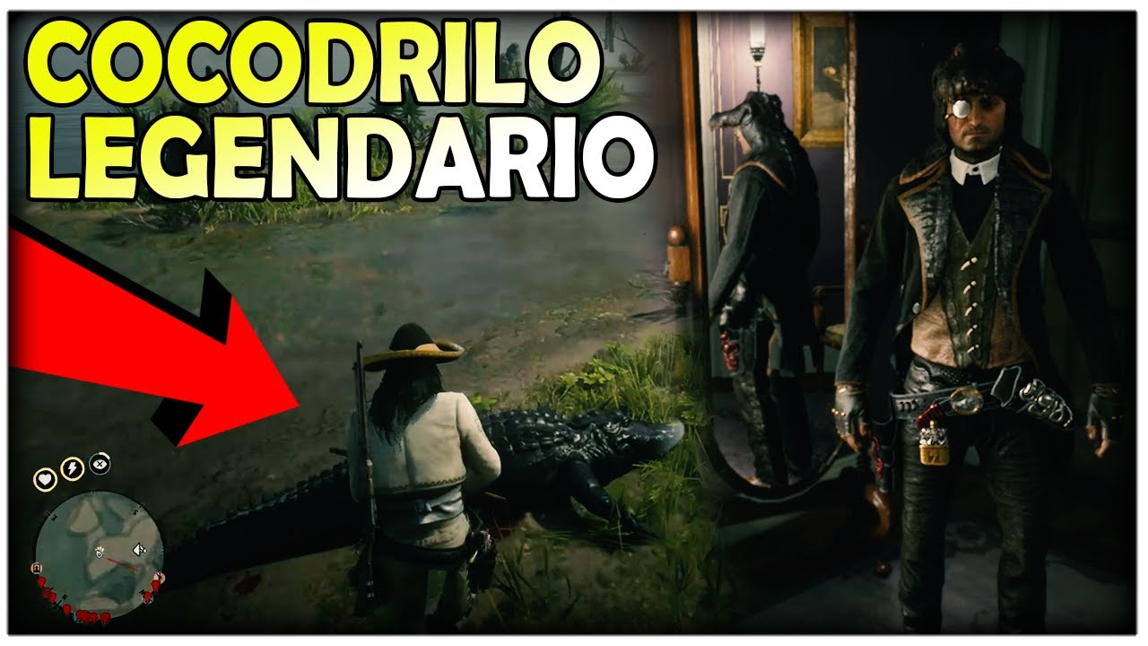 Cocodrilo Rdr2 Como Conseguir😱ABRIGO DE COCODRILO LEGENDARIO!!!💪Red dead redemption 2 ...