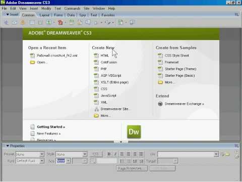 Video: Ce este Adobe Dreamweaver cs3?