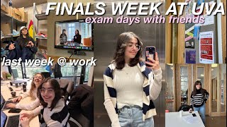 LAST WEEK AT WORK + FINALS WEEK AT UVA | student diaries