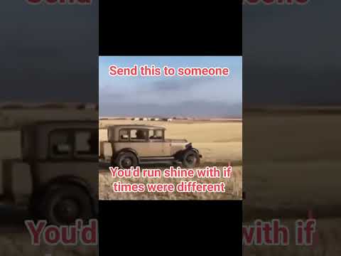 Running Shine In A Model A Is A Whole Other Experience