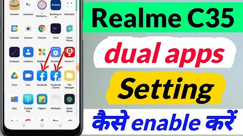 Realme C35 me dual apps kaise kare | How to create dual app in Realme c35 | Realme C35 dual app