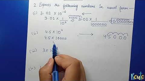 Exponents and powers ll Class 8 ll Chapter 12 ll Exercise 12.2 ll Question 2