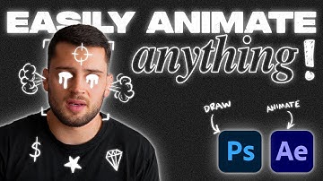 How to EASILY Create an Animation - Photoshop + After Effects (Full Tutorial)