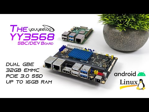 The YY3568 Is An All New ARM Based SBC : DEV Board That Run Linux Or Android