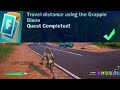 Travel distance using the Grapple Blade Fortnite