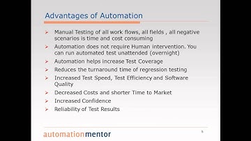Introduction to Test Automation