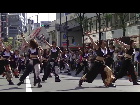 銀座柳まつり②(20170505_我謳)襲雷舞踊団