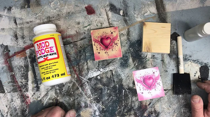 Mod podge image transfer basics