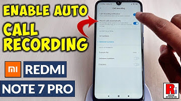 How to Enable Automatic Call Recording in Xiaomi Redmi Note 7 Pro