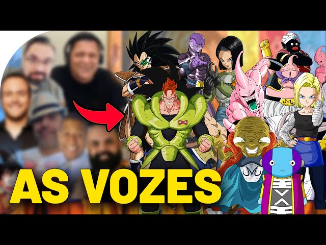 Os DUBLADORES de DRAGON BALL, Z E GT (Parte 01) 