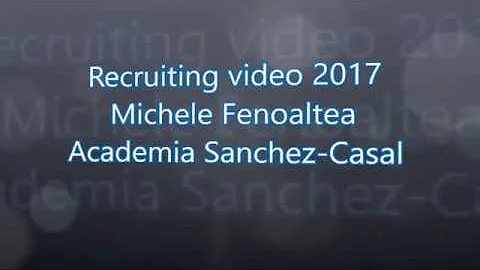 Michele Fenoaltea Recruiting Video