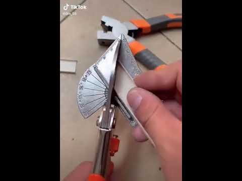 مقص القطع بالزوايا   