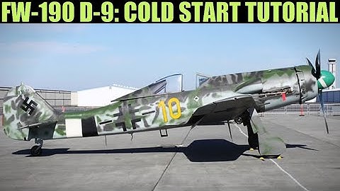 FW-190 D-9 Dora: Cold Start Up Tutorial | DCS WORLD