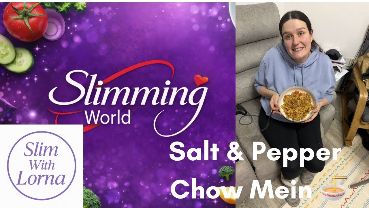 Salt & Pepper Chicken Chow Mein 🍜💜 | Slimming World Midweek Recipe