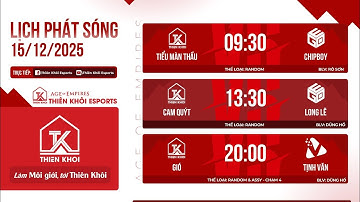 Trực Tiếp | Thiên Khôi_Gió vs VEC_Tịnh Văn | Solo Random & Assy | BLV: Dũng Hổ | Ngày 15/12/2025