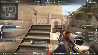 CS:GO - Dennis two team kills with grenade #FragBiteMasters