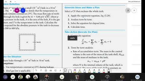 (1) Ch 5 | Control Volume Approach and Continuity Equation |solve proplems