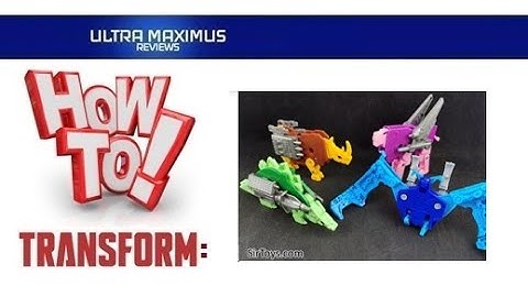 💥 How to Transform Transformers G1 KO Oversized Cassettes