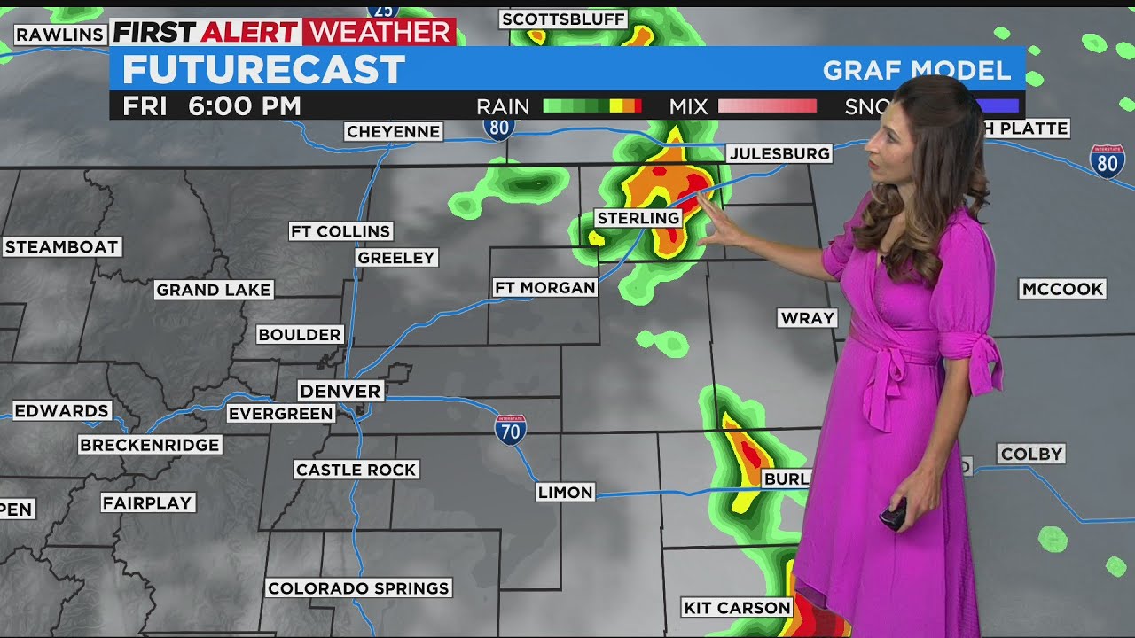 Severe Weather Possible Across Colorado's Eastern Plains Friday Afternoon