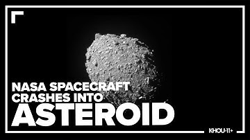 NASA spacecraft crashes into asteroid head-on at 14,000 mph