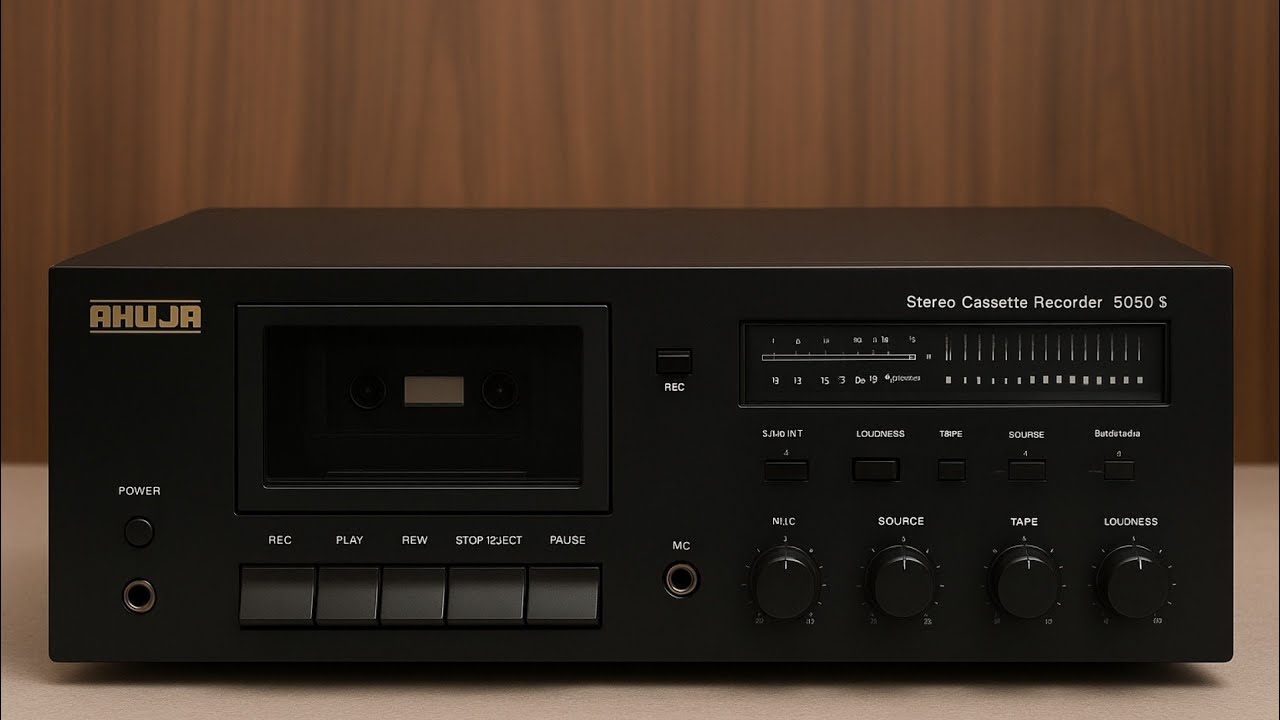 AHUJA 5050S DECK PLAYER | AHUJA 5050S CASSETTE PLAYER | PHILIPS HIFI BOOMBOX
