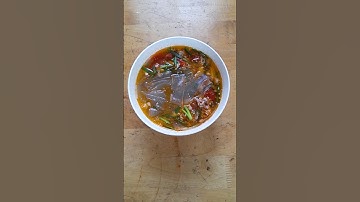 Miến dong nấu thịt băm #miendong #thitbam #monanngon #videomonngon