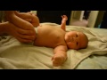 Baby Caleb stretching