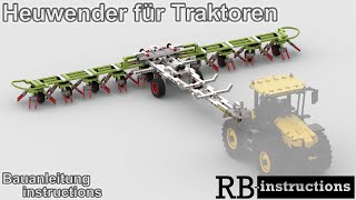 RBi Heuwender für Traktoren (Lego® 42054 Claas Xerion)