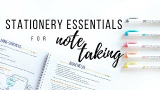 Note Taking Essentials: How to Keep Organized and Effective Notes, Emilystudying